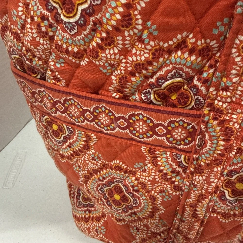 Vera Bradley Xtra Large Shopper Tote Paprika Print